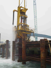 Pile-Top Drilling Rig